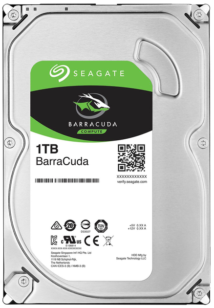 Dysk twardy Seagate BarraCuda Compute 1TB 3.5" SATAIII (ST1000DM014) - obraz 1