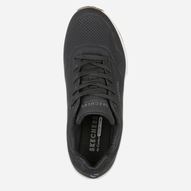 Женские сникеры Skechers Uno-Stand on Air 73690-BLK 39.5 (9.5US) 26.5 см Черные (191665119142) - Фото 4 Женские сникеры Skechers Uno-Stand on Air 73690-BLK 39.5 (9.5US) 26.5 см Черные (191665119142) - изображение 4