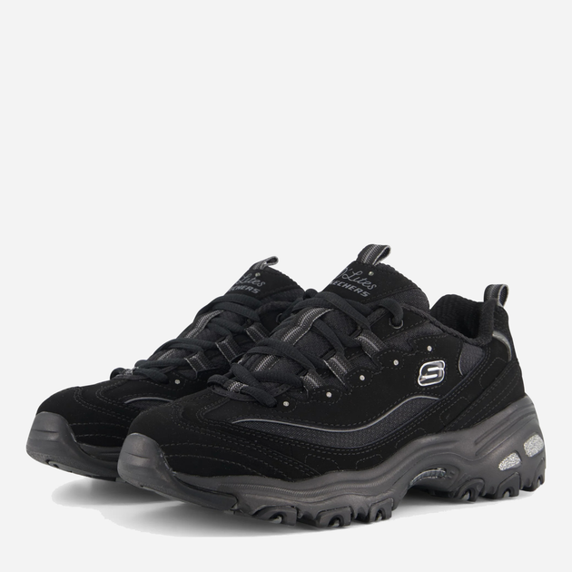 Buty sportowe damskie na platformie do kostki Skechers D'Lites - Biggest Fan 11930-BBK 40 (10US) 27 cm Czarne (193113016201) - obraz 2