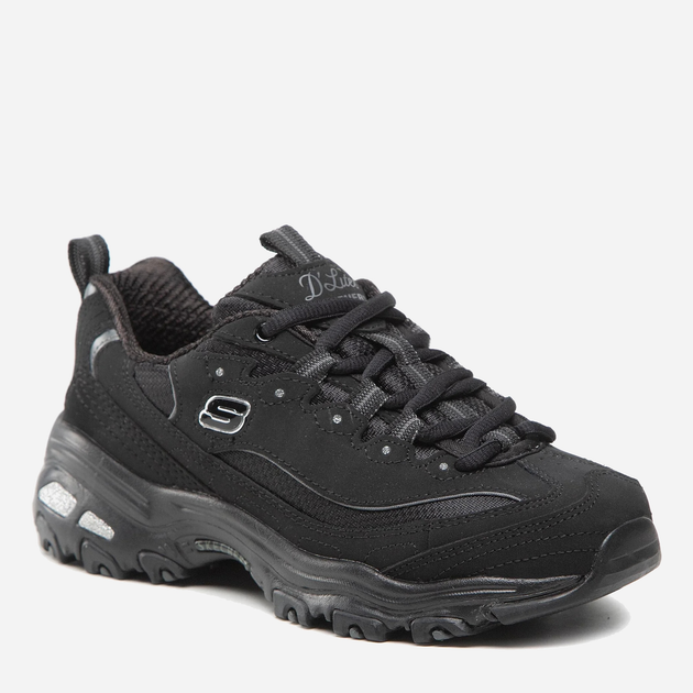 Buty sportowe damskie na platformie do kostki Skechers D'Lites - Biggest Fan 11930-BBK 40 (10US) 27 cm Czarne (193113016201) - obraz 3