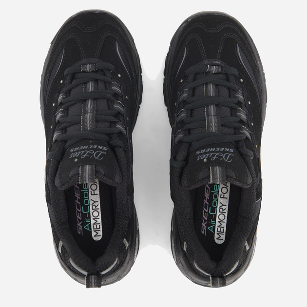Buty sportowe damskie na platformie do kostki Skechers D'Lites - Biggest Fan 11930-BBK 40 (10US) 27 cm Czarne (193113016201) - obraz 4