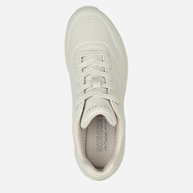 Женские сникеры Skechers Uno-Stand on Air 73690-OFWT 38 (8US) 25 см Бежевые (194428917702) - Фото 4 Женские сникеры Skechers Uno-Stand on Air 73690-OFWT 38 (8US) 25 см Бежевые (194428917702) - изображение 4