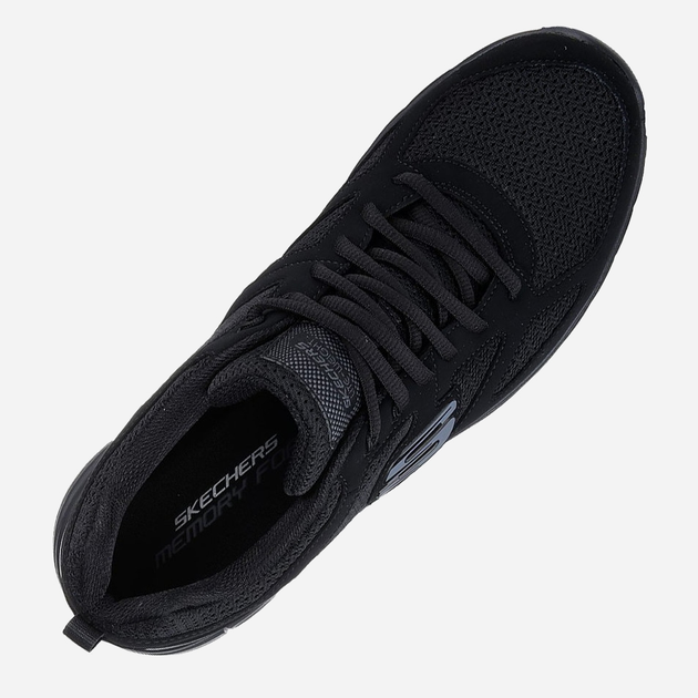 Buty sportowe męskie Skechers Burns-Agoura 52635-BBK 45.5 (11.5US) 29.5 cm Czarne (190872054734) - obraz 4