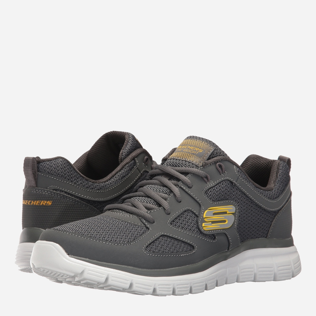 Buty sportowe męskie Skechers Burns Agoura 52635-CHAR 42 (9US) 27 cm Ciemnoszare (190872054963) - obraz 4