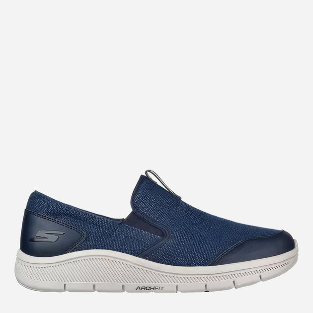 Buty slip-on męskie Skechers Go Golf Arch Fit Walk 214035-NVGY 45 (11US) 29 cm Niebieskie (195969459652) - obraz 1