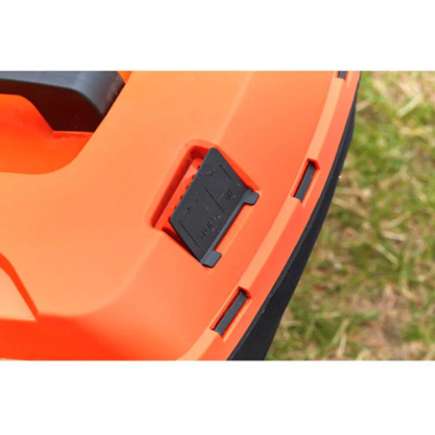 Газонокосилка Black&Decker аккумуляторная 18 В, 4.0 Ач, 32 см, 2 АКБ и ЗУ (BCMW33184L2) - изображение 11