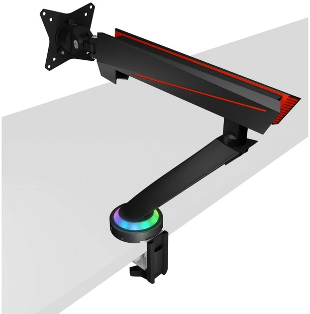 Uchwyt biurkowy Icy Box IB-MSG303BL-T Black (4250078172031) - obraz 7