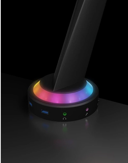 Uchwyt biurkowy Icy Box IB-MSG303BL-T Black (4250078172031) - obraz 8