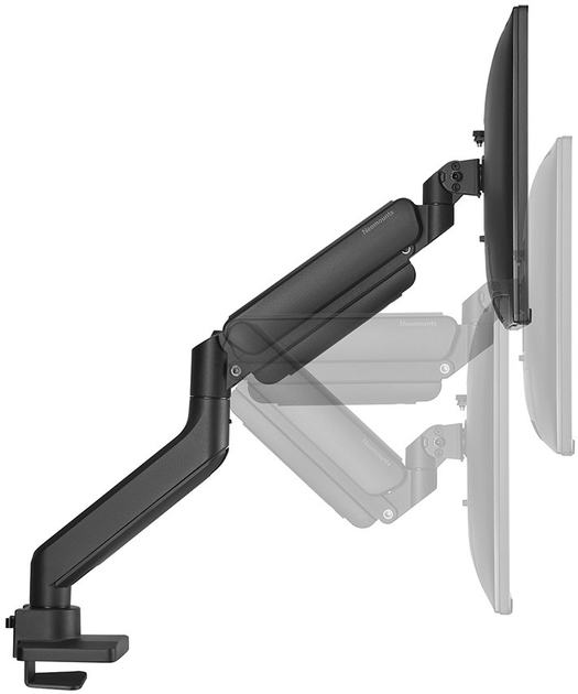 Uchwyt biurkowy Neomounts DS70PLUS-450BL1 Black (8717371441654) - obraz 3