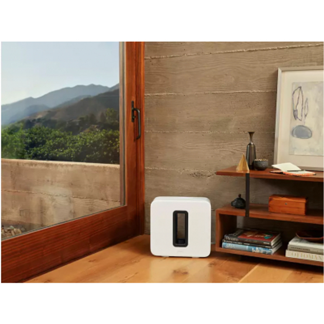Домашний сабвуфер Sonos Sub Gen3 White (SUBG3EU1) - изображение 4