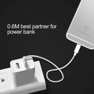 Дата кабель USB 2.0 AM to Lightning 1.8m 2.1A MFI White Choetech (IP0027-WH) - зображення 5