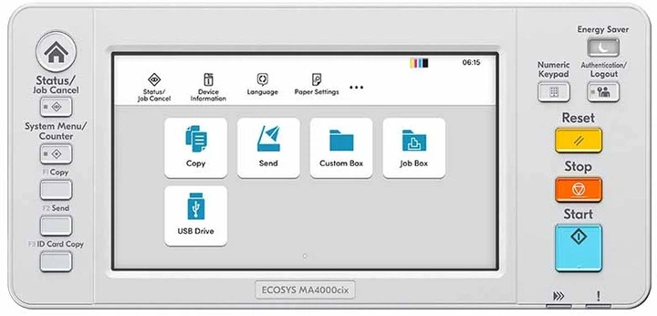 Багатофункціональне пристрій Kyocera ECOSYS MA4000cix (6897922) - Фото 4 Багатофункціональне пристрій Kyocera ECOSYS MA4000cix (6897922) - зображення 4