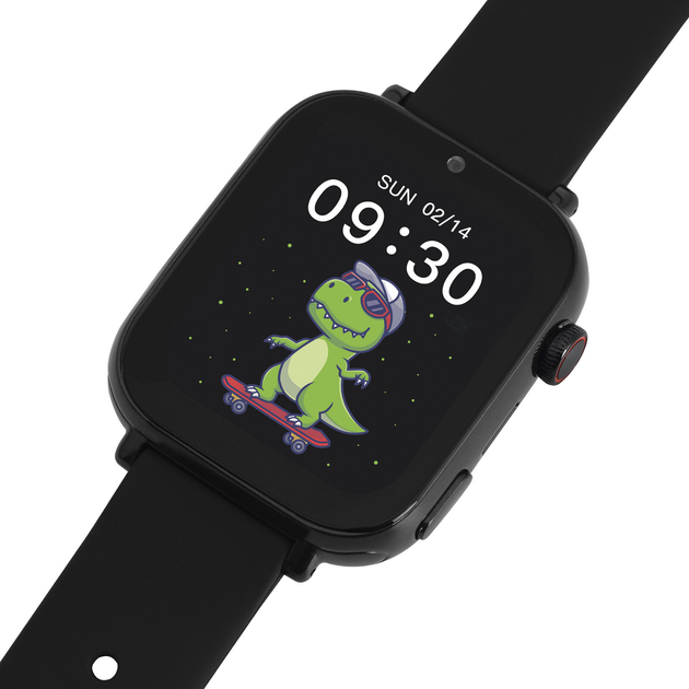 Дитячий смарт-годинник Garett Kids Nice Pro 4G Black (5904238484906) - зображення 6