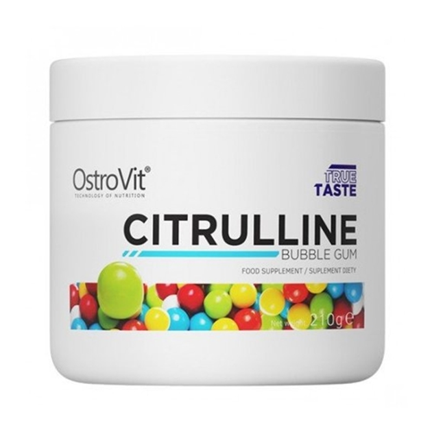 Цитруллин для спорта OstroVit Citrulline 210 g /70 servings/ Bubble Gum ...