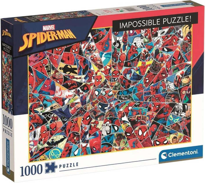 Puzzle Clementoni Spider-Man 1000 elementów (8005125396573) - obraz 1
