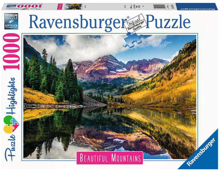 Puzzle Ravensburger Aspen Kolorado 1000 elementów (4005556173174) - obraz 1