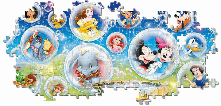 Puzzle Clementoni Panorama Disney Classic 1000 elementów (8005125395156) - obraz 2