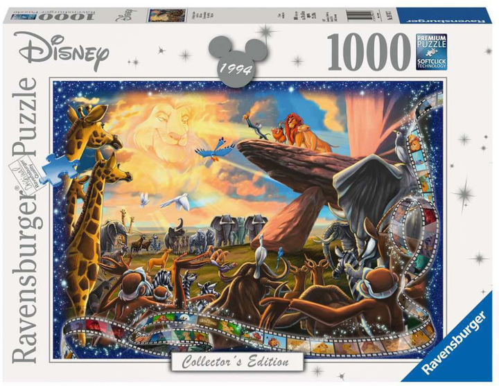 Puzzle Ravensburger Walt Disney Król Lew 1000 elementów (4005556197477) - obraz 1