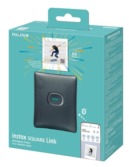 Портативний фотопринтер Fujifilm Instax SQ Link Green (6916095) - зображення 3
