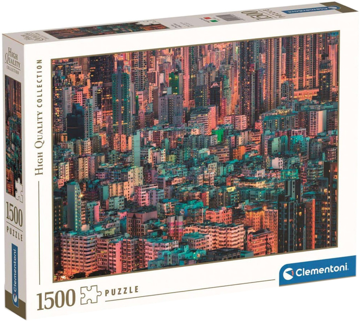 Puzzle Clementoni The Hive Hong Kong 1500 elementów (8005125316922) - obraz 1