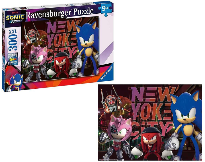 Puzzle Ravensburger Sonic Prime 300 elementów (4005556133840) - obraz 2