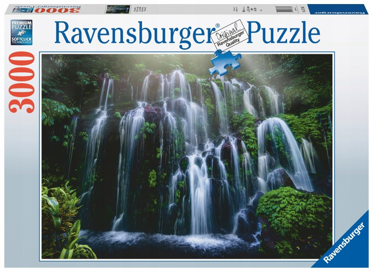 Puzzle Ravensburger Wodospady 3000 elementów (4005556171163) - obraz 1