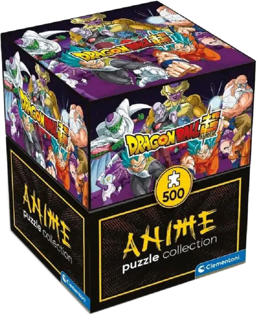 Puzzle Clementoni Cubes Anime Dragon Ball 500 elementów (8005125351343) - obraz 1