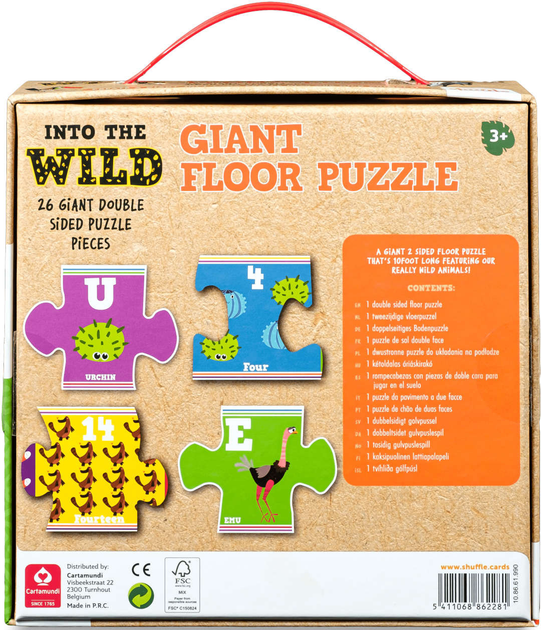 Puzzle Cartamundi Podłogowe Into the Wild (5411068862281) - obraz 3