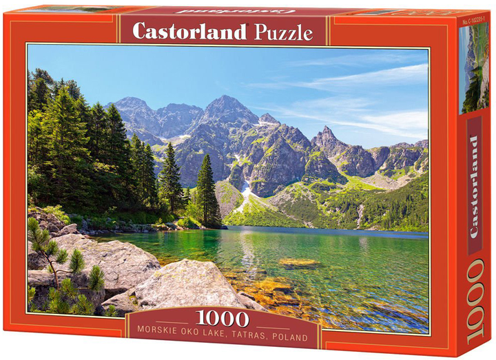 Puzzle Castor Morskie Oko 1000 elementów (5904438102235) - obraz 1