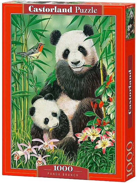 Puzzle Castor Panda Brunch 1000 elementów (5904438104987) - obraz 1