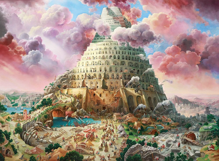Puzzle Castor Wieża Babel 3000 elementów (5904438300563) - obraz 2