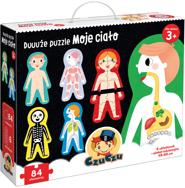 Puzzle Czuczu Moje Ciało 84 elementy (5902983490166) - obraz 1