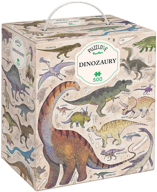 Puzzle Czuczu Puzzlove Dinozaury 500 elementów (5902983492214) - obraz 1