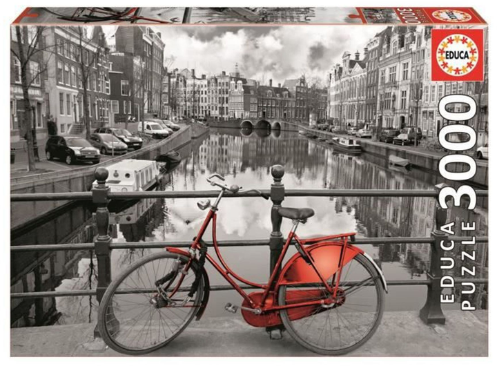 Puzzle Educa Amsterdam 3000 elementów (8412668160187) - obraz 1