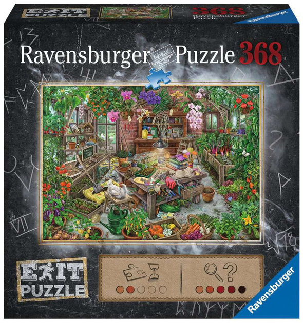 Puzzle Ravensburger Exit Szklarnia 368 elementów (4005556164837) - obraz 1