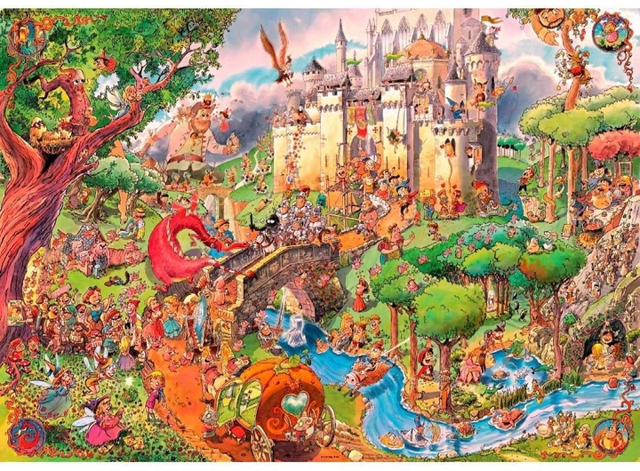 Puzzle Heye Fairy Tales Prades 1500 elementów (4001689294144) - obraz 2