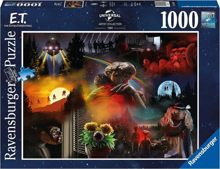 Puzzle Ravensburger E.T. 1000 elementów (4005556171484) - obraz 1