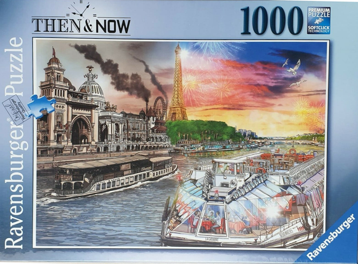 Puzzle Ravensburger Paryż 1000 elementów (4005556165711) - obraz 1