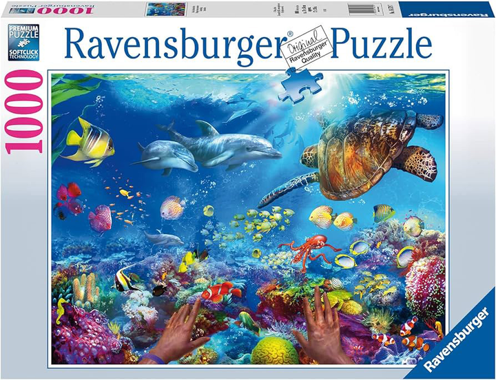 Puzzle Ravensburger Pod wodą 1000 elementów (4005556165797) - obraz 1