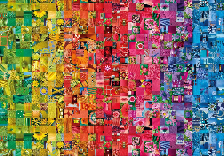 Puzzle Clementoni Compact Colorboom Collection 1000 elementów (8005125397815) - obraz 2