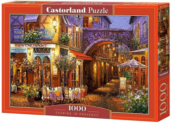 Puzzle Castor Wieczór w Provence 1000 elementów (5904438104123) - obraz 1
