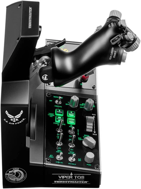 Dźwignia sterowania silnikiem Thrustmaster Viper TQS Mission Pack PC (4060254) - obraz 4