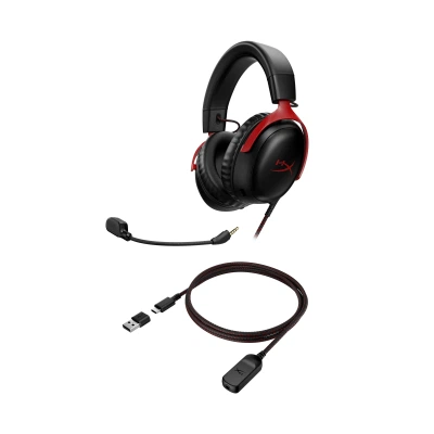 Наушники HyperX Cloud III Black-Red (727A9AA) - изображение 9