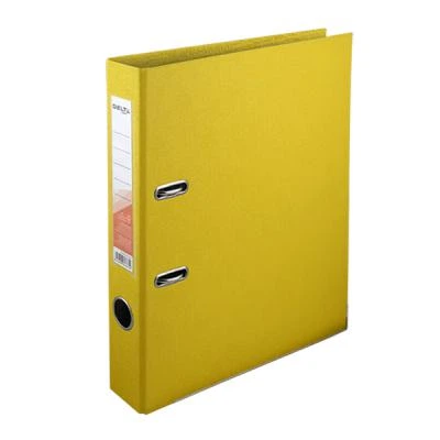 Папка - регистратор Delta by Axent double-sided PP 5 cм, assembled, yellow (D1711-08C) - изображение 2