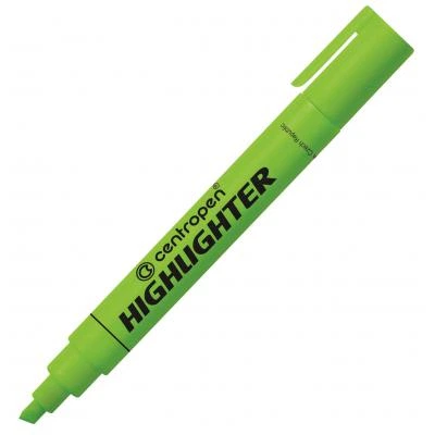 Маркер Centropen Fax 8852 1-4,6 мм, chisel tip, green (8852/04) - изображение 2