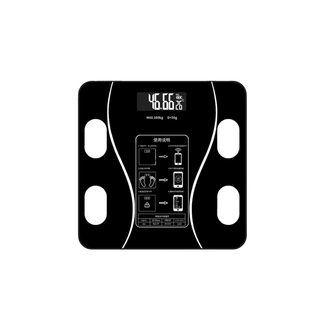 Фитнес-весы с Bluetooth Smart X Scale one Черный до 180 кг с приложением для смартфона (2017AB) - изображение 14