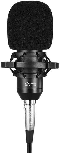 Мікрофон Media-Tech Професійний набір XLR USB Black (5906453103976) - зображення 3