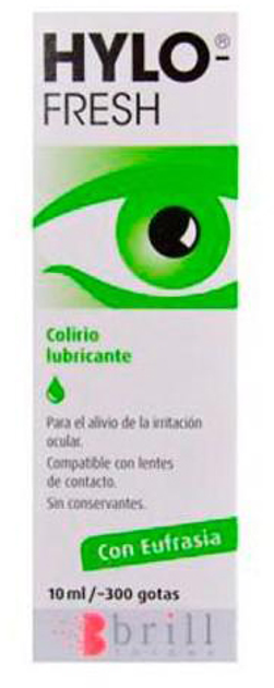 Капли для глаз Brill Pharma Hylo - Fresh 10 мл (8470001780775) - изображение 1