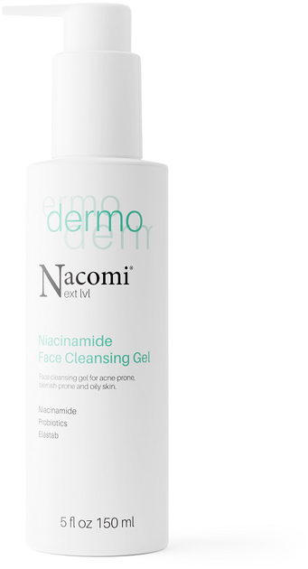 Żel do mycia twarzy Nacomi Next Level Dermo oczyszczający 150 ml (5902539717488) - obraz 1