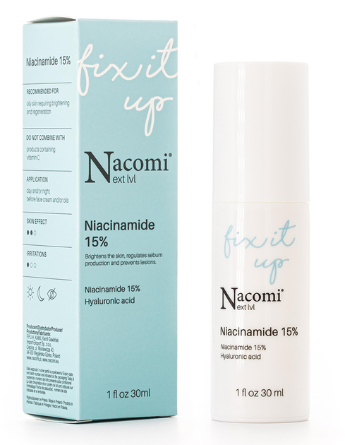 Serum do twarzy Nacomi Next Level Niacynamid 15% 30 ml (5902539716092) - obraz 1